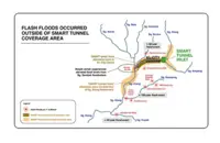 Minimal flood impact for areas within Smart tunnel coverage