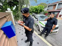 Security and safety officers on standby