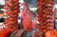 Filipino market filled with colourful local delights