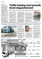 S’gor Forestry Dept says excision of reserve started before enactment