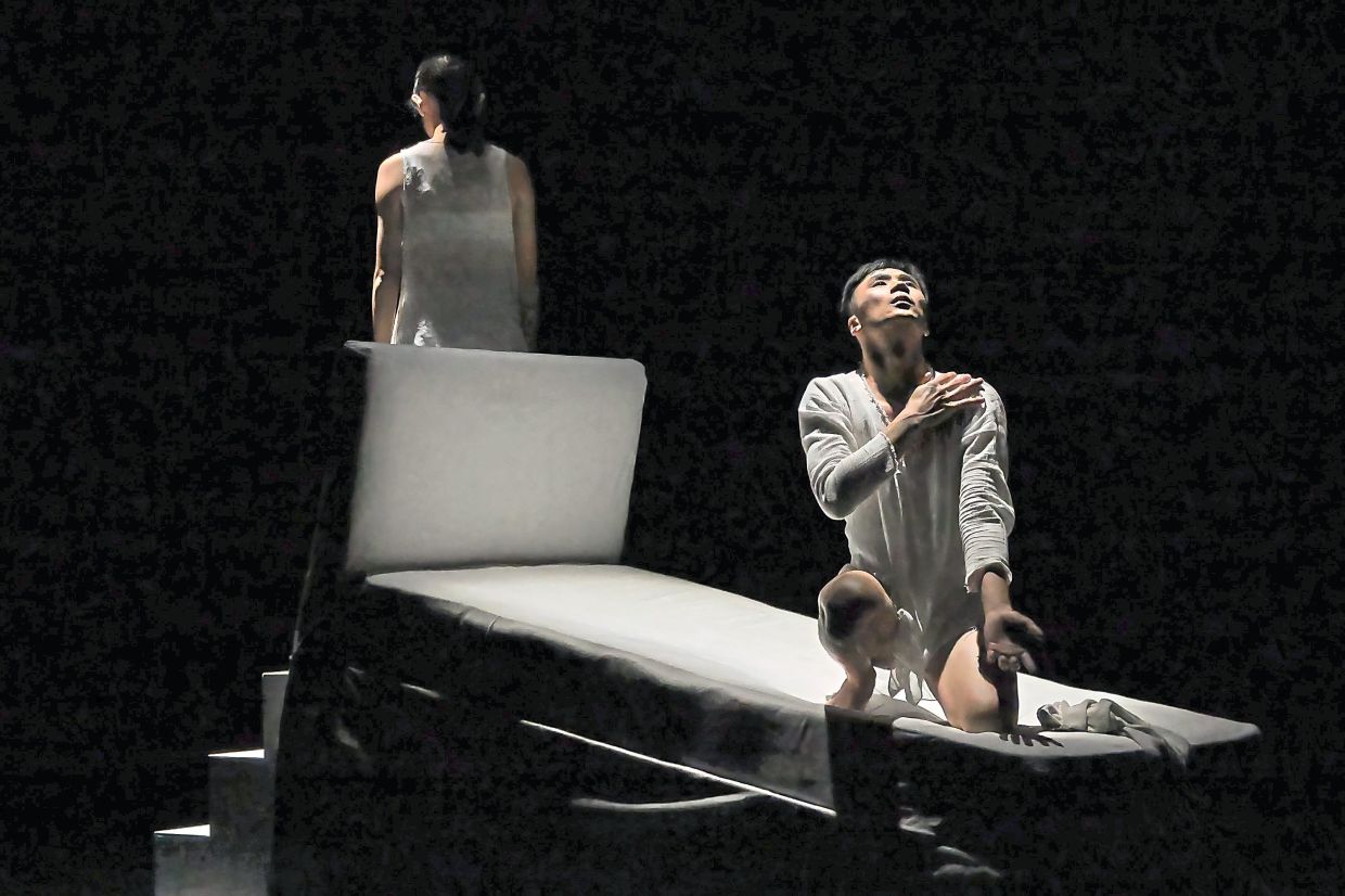 City Ballet Academy’s 'In The Room' was part of its recent triple-bill 'Black And White' production. Photo: Chan Kien Ming 