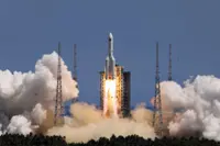 China launches second of three space station modules