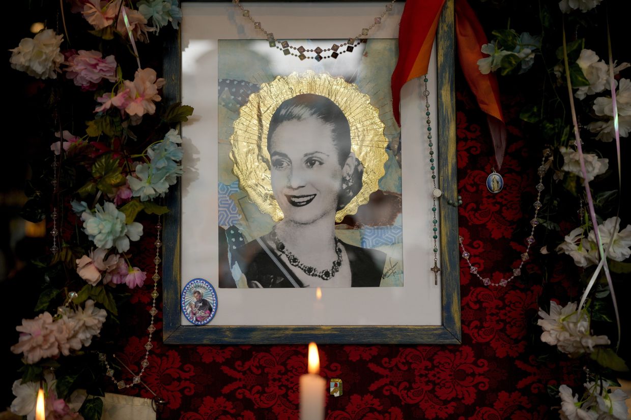 Argentines yearn for Evita, 70 years after her death - Vimarsana News
