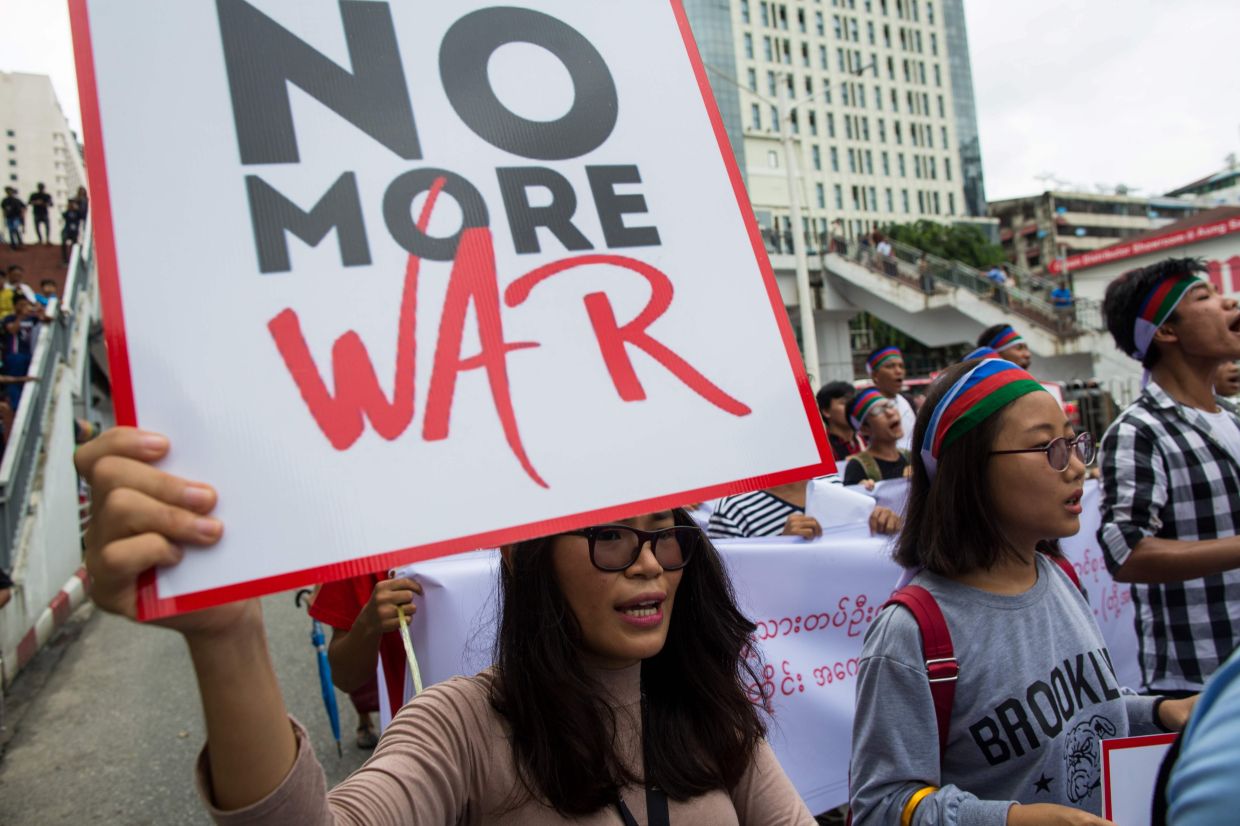 End game for the Myanmar conflict - Vimarsana News