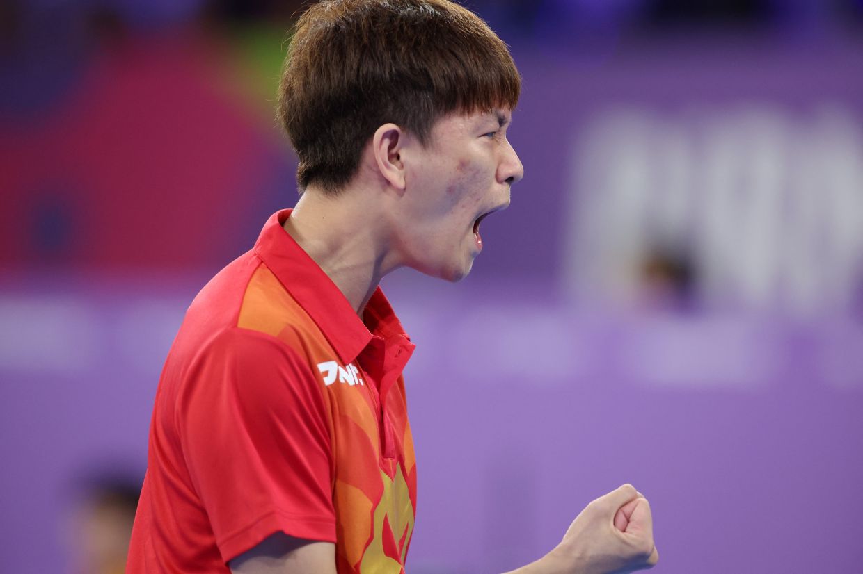 Commonwealth Games Singapore reach men's table tennis semifinals
