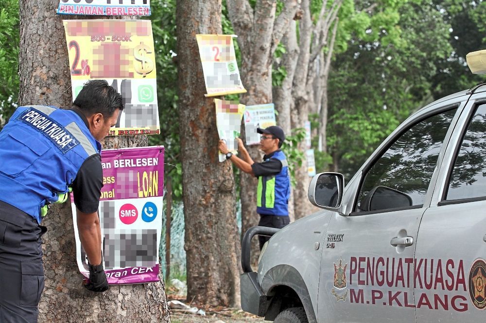 Loan shark ads on the rise in Klang - Vimarsana News