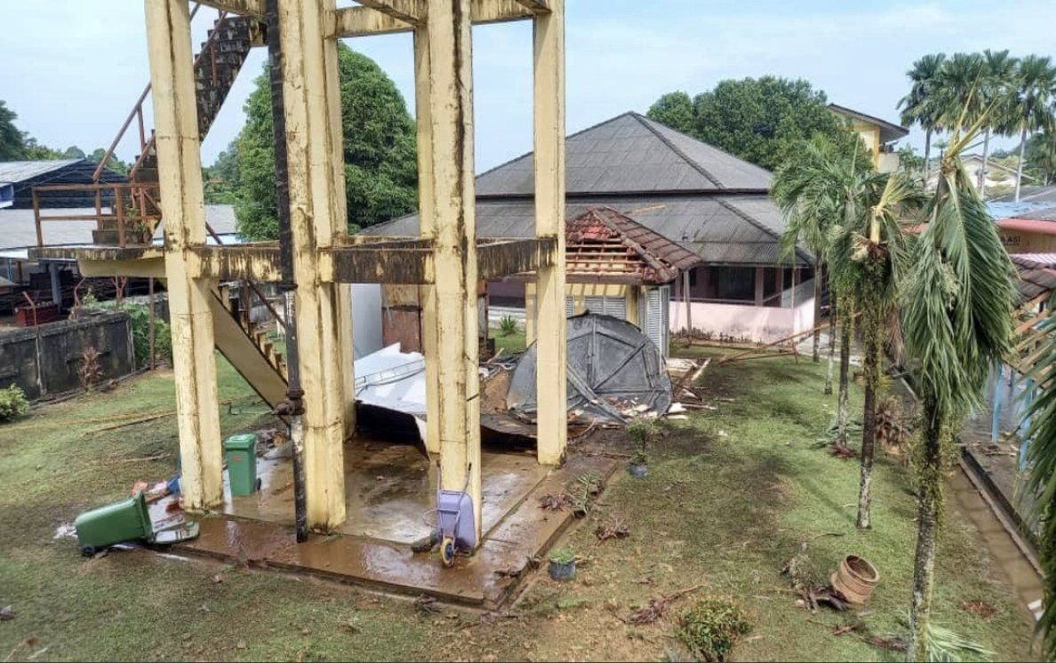 Water tank bursts in Ketereh school, several students injured The Star