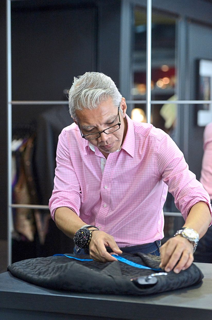 According to Bon Zainal, suits will never go extinct. Photo: The Star/RAJA FAISAL HISHAN