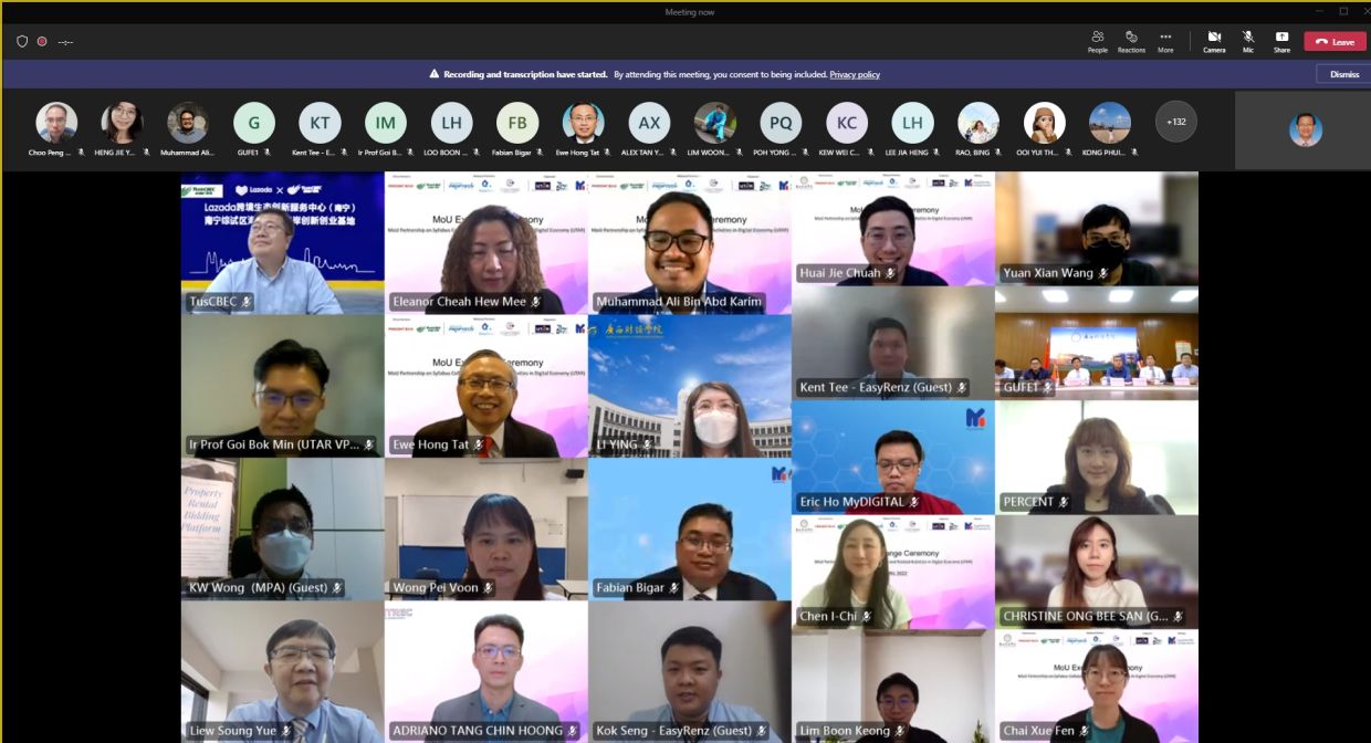 Group Photo of the second MoU ceremony in April 2022.