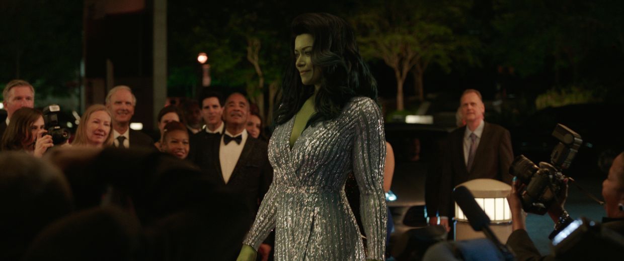 Never mind spandex, maybe I should get Mr Fantastic to make me a dress made with Unstable Molecules instead.