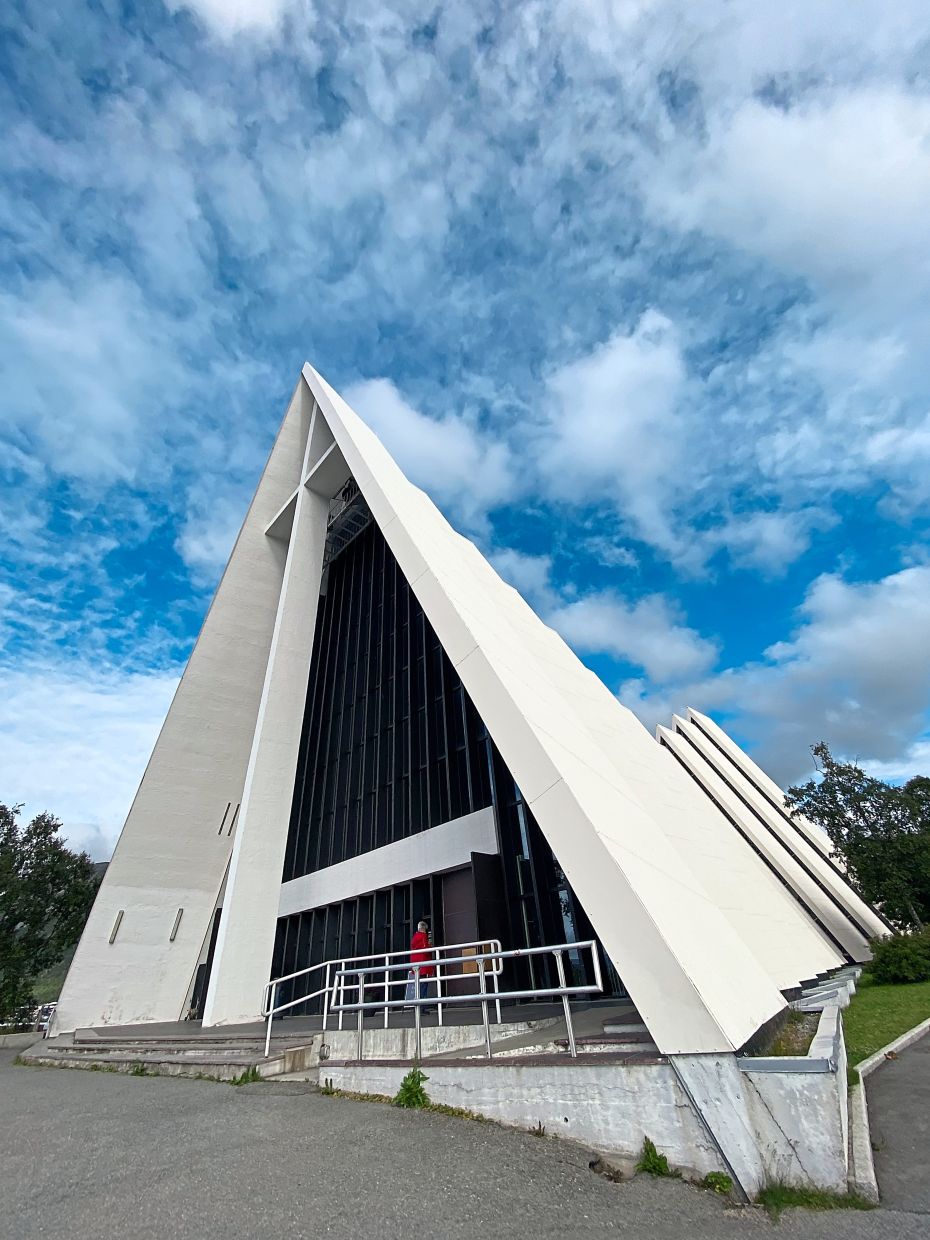 The Arctic Cathedral in Tromsdalen was built in 1965, and inspired by Arctic nature.