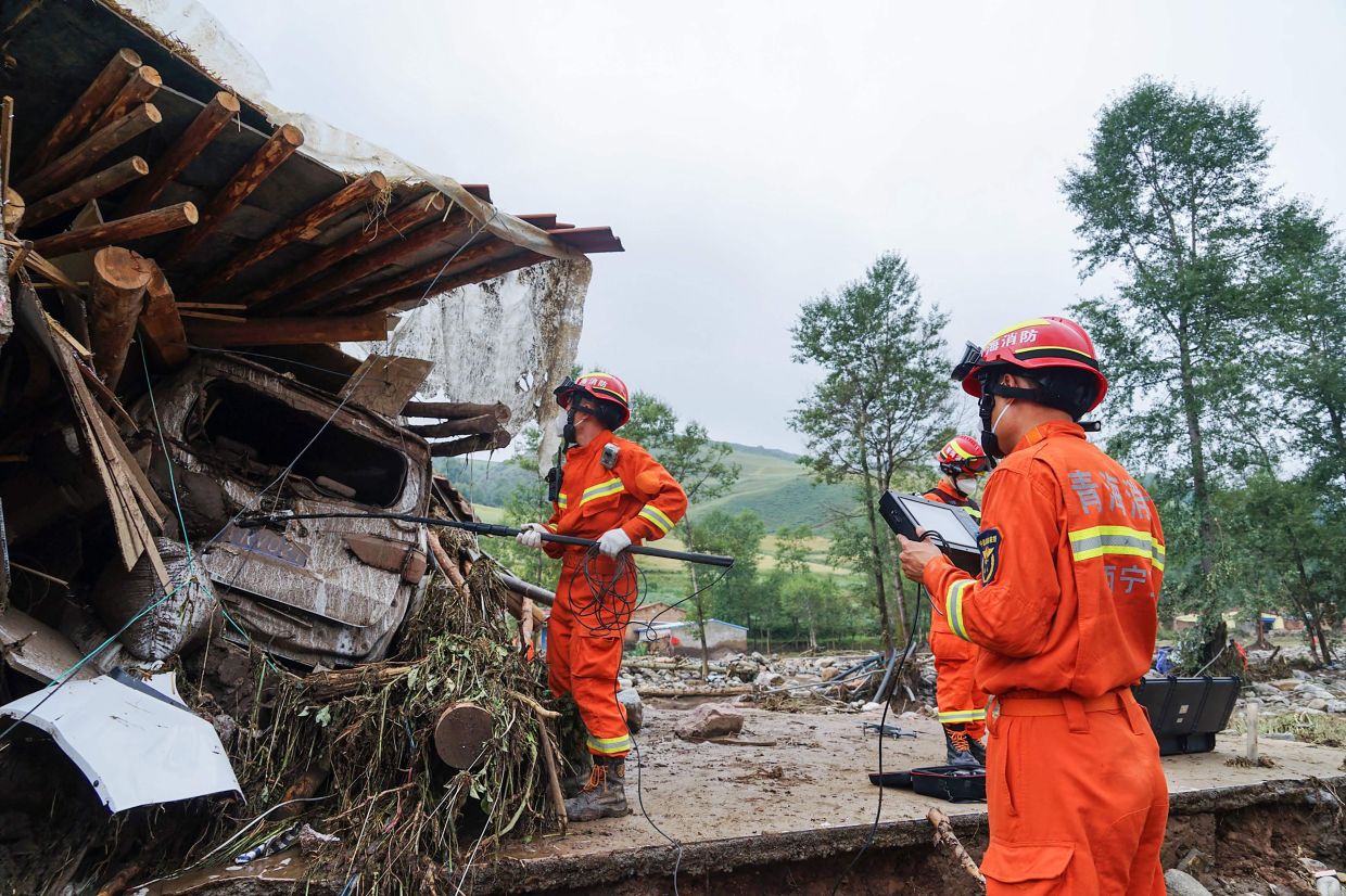 Work team sent to China's Qinghai to guide rescue efforts - Vimarsana News