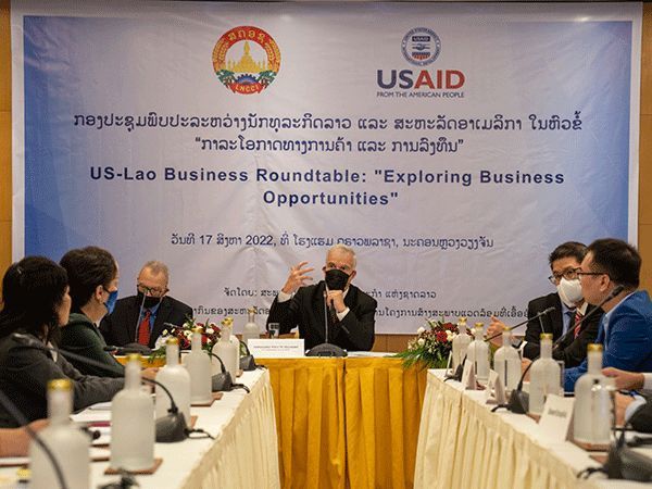 Laos, US company executives hold talks on business opportunities - Vimarsana News