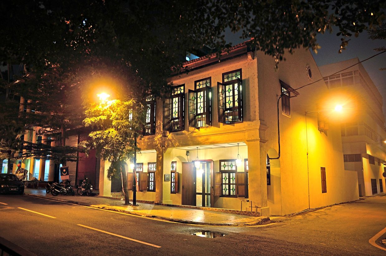 The exhibition 'A Wasteland Of Malaysian Poetry In English' is being held at Pentago House, a recently renovated pre-war Chinese shophouse in Kampung Attap in Kuala Lumpur. Photo: Brandon K. Liew 