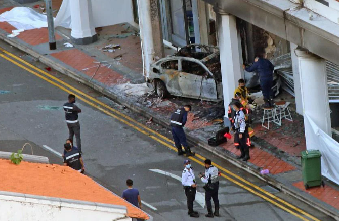 Tanjong Pagar crash ruled a misadventure: Families of victims avoid area as wounds still raw - Vimarsana News