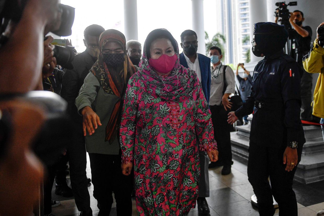 Rosmah: Najib is good, thanks for your support - Vimarsana News