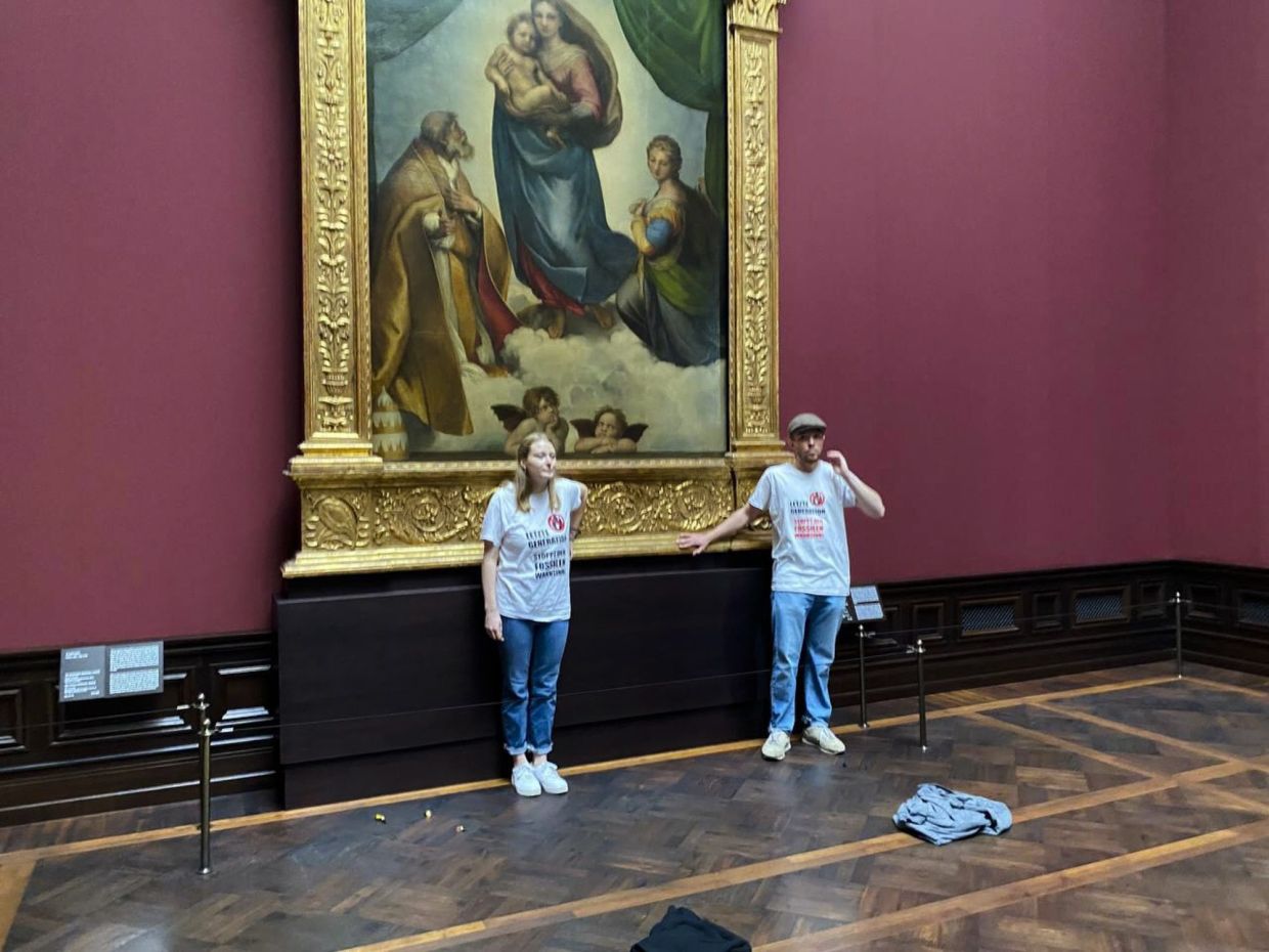 Don't glue yourselves to paintings, says German cultural group - Vimarsana News