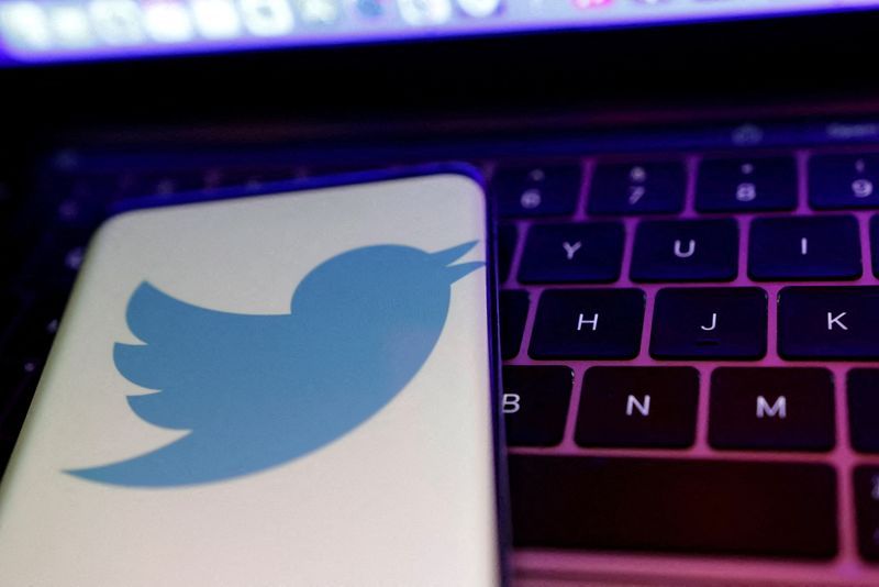 FILE PHOTO Twitter app logo is seen in this illustration taken August 22 2022. REUTERSDado RuvicIllustrationFile Photo