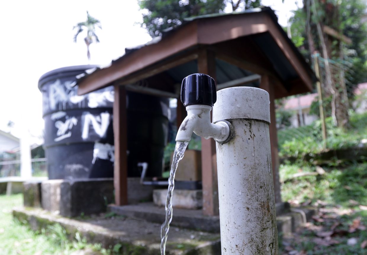 Kampung Orang Asli Sungai Buloh only received treated water supply in 2020.