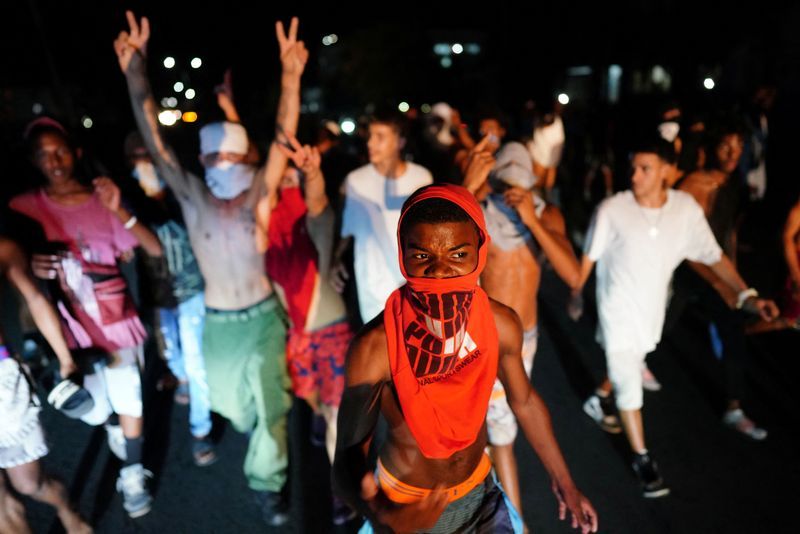 Protests in Havana flare up for second night as blackouts persist - Vimarsana News