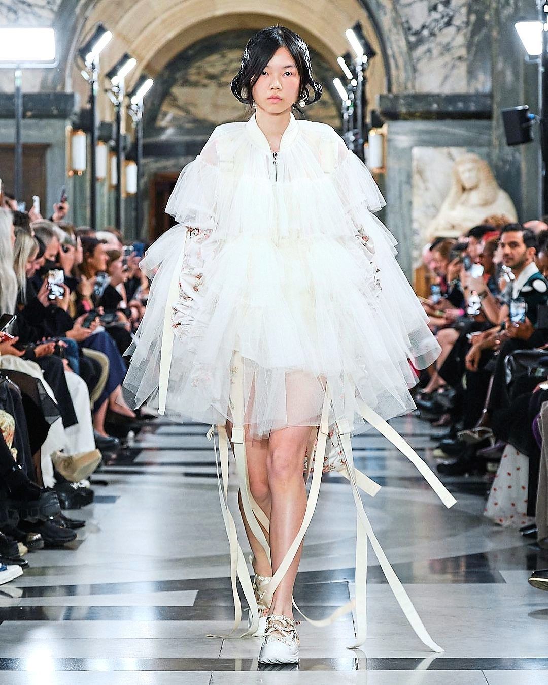 Rocha showcased femininity with her designs. Photo: Instagram/Simone Rocha