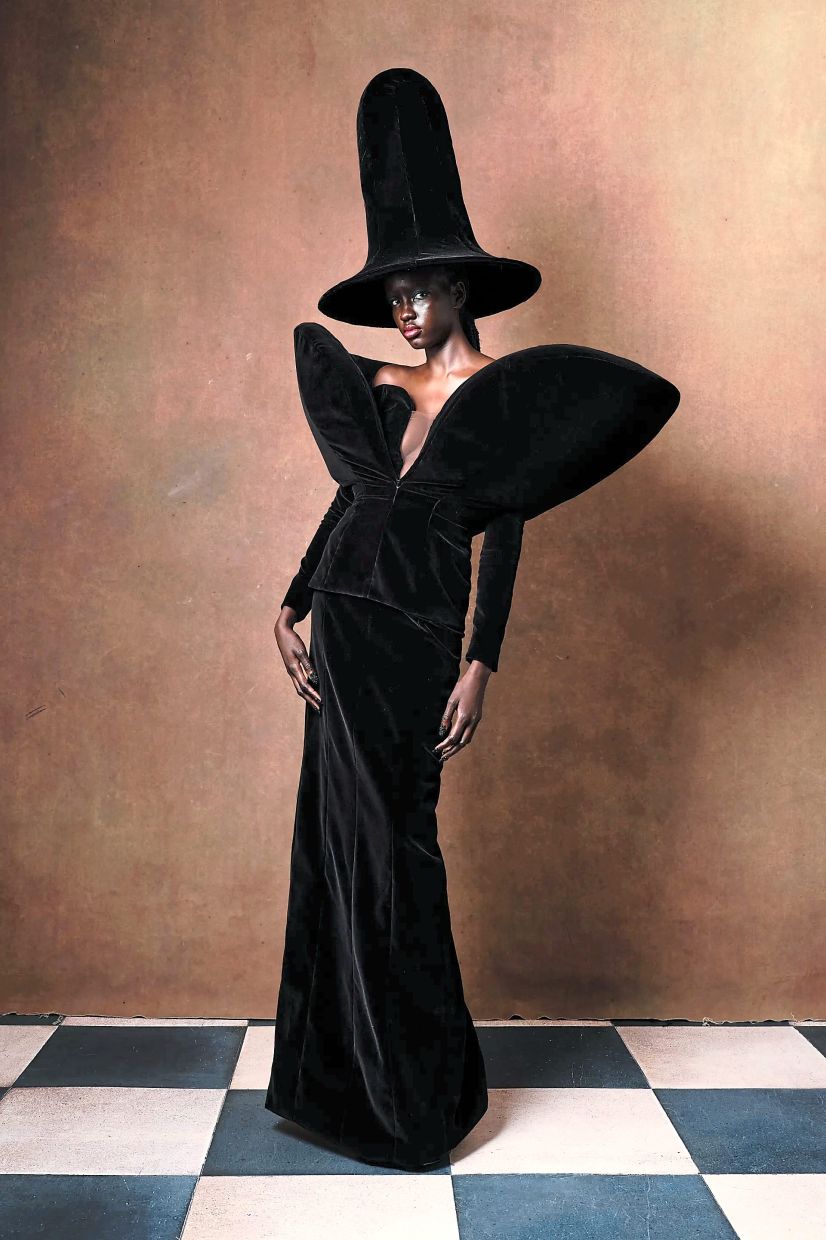 Haris Reed’s debut show was about avant-garde excitement. Photo: Harris Reed