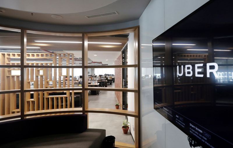 FILE PHOTO The interior of the office of ride-hailing service Uber is seen in this picture in Gurugram previously known as Gurgaon on the outskirts of New Delhi India April 19 2016.  REUTERSAnindito MukherjeeFile Photo