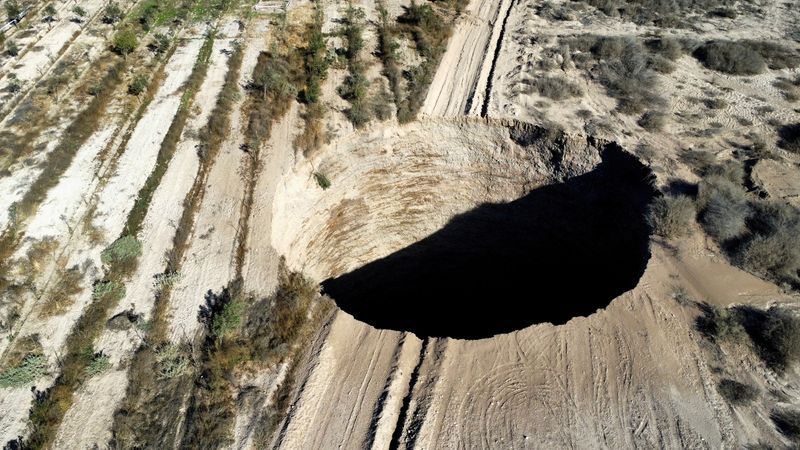 Chile permanently closes mining areas connected to giant sinkhole - Vimarsana News