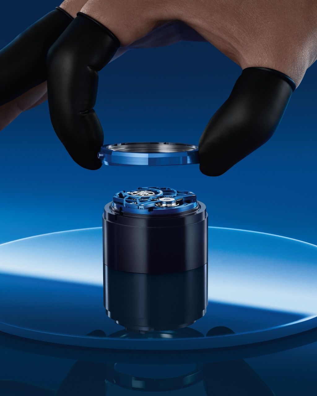 Skilfully assembling the Code 11.59 by Audemars Piguet Tourbillon Openworked.