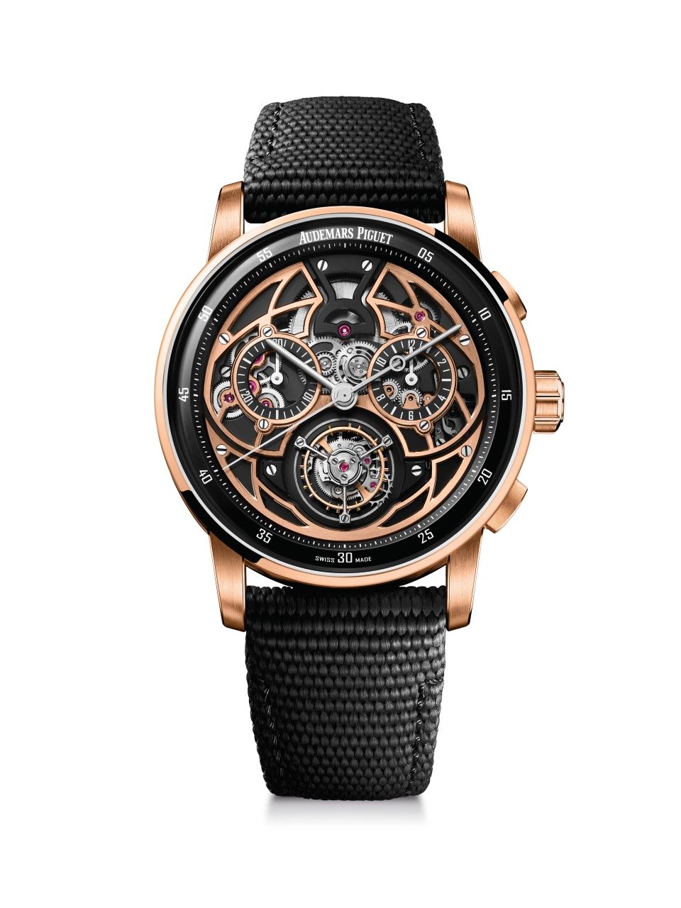 The Code 11.59 by Audemars Piguet Selfwinding Flying Tourbillon Chronograph.