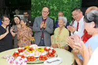 Former police volunteer feted on 100th birthday