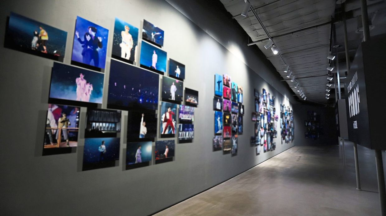 '2022 BTS Exhibition: Proof' features images and videos of BTS members that were taken during music video shoots and concerts. Photo: Hybe