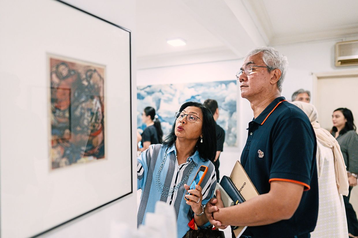 An exhibition of the artworks featured in the book 'Ginger Biscuits' was held last month at Cult Gallery in Kuala Lumpur. Photo: Saiful Chin 