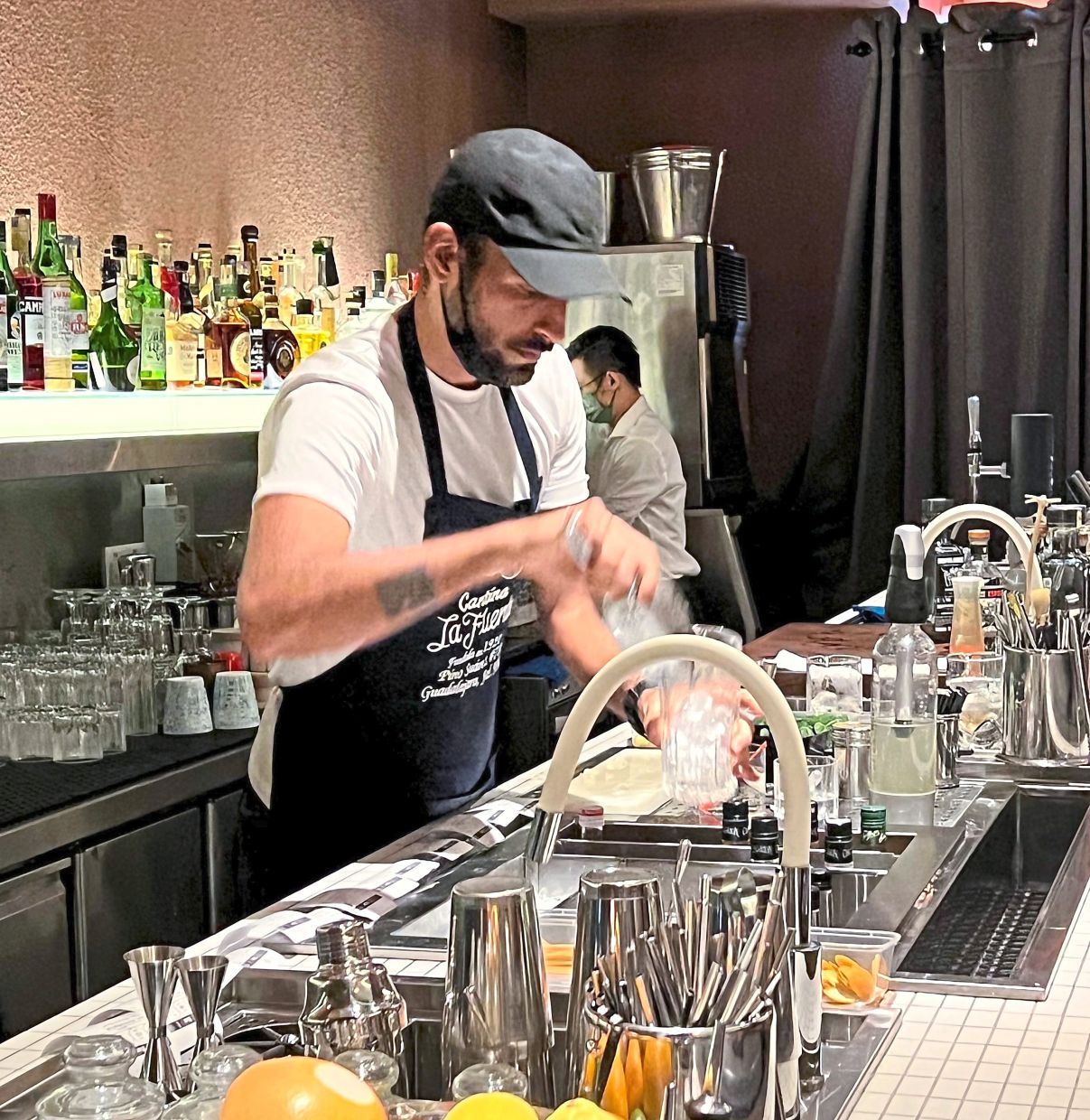 Jay Khan of COA was among Coley's recent guest bartenders. – Photo: THE STAR/Michael Cheang