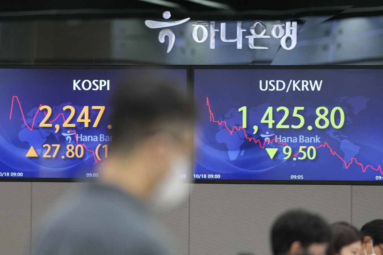 APAsian markets drop and dollar rises as
