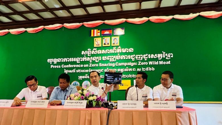 Cambodia and WWF launch anti-bushmeat campaign in Mondulkiri province - Vimarsana News