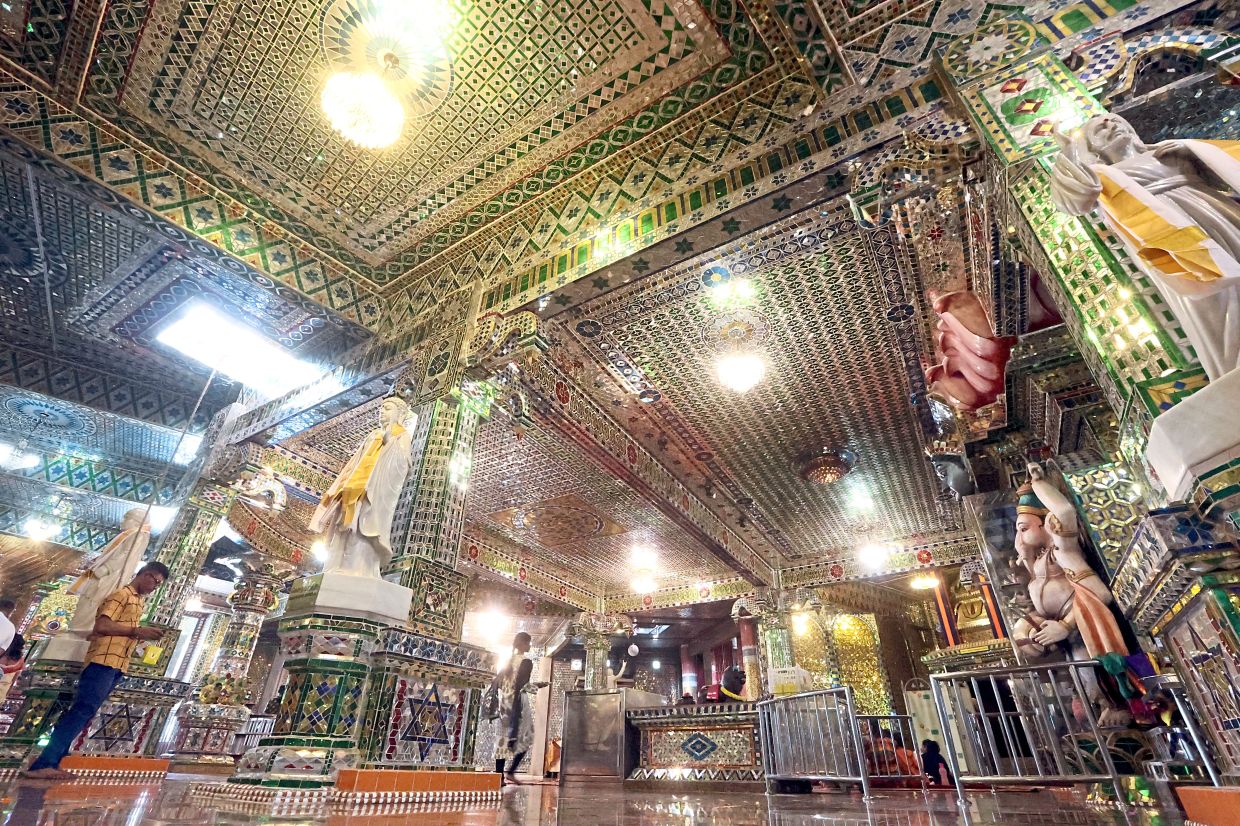 Arulmigu Sri Rajakaliamman Glass Temple in Johor, Malaysia. -- THOMAS YONG/The Star