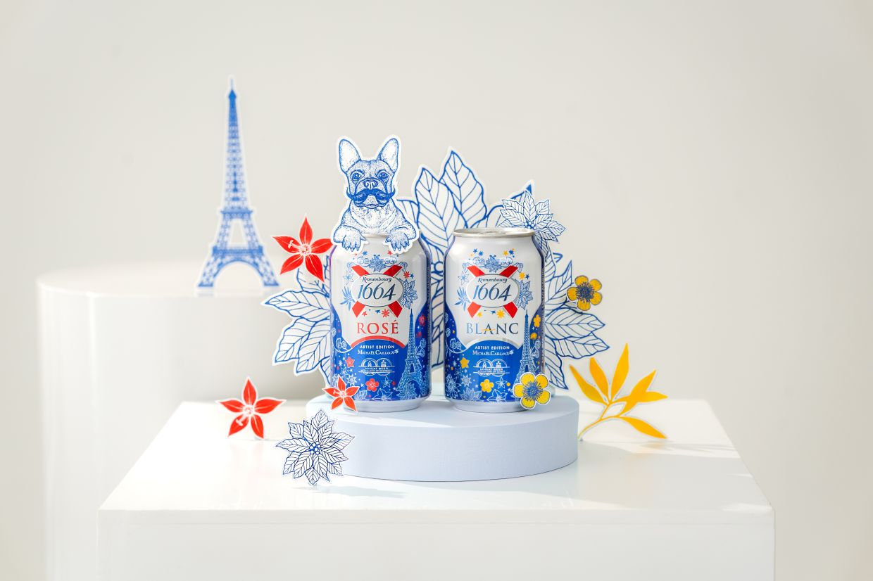 1664 Blanc piques the imagination through Art with a Twist artist edition cans - Vimarsana News