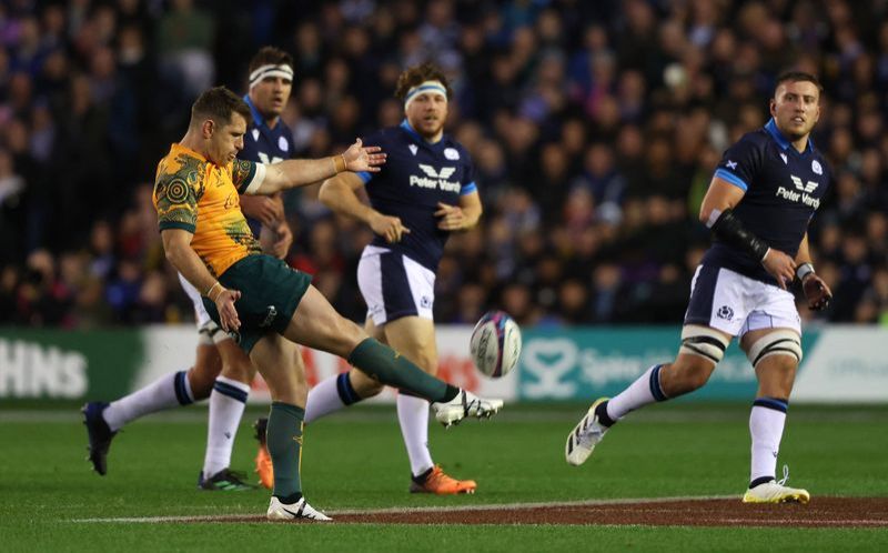 Rugby: Rugby-Foley boots Australia to narrow victory over wasteful ...