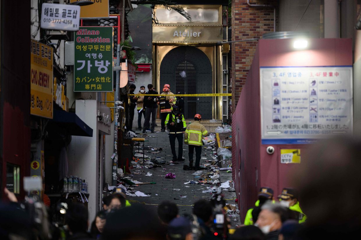 Scenes of horror in Seoul after Halloween stampede The Star