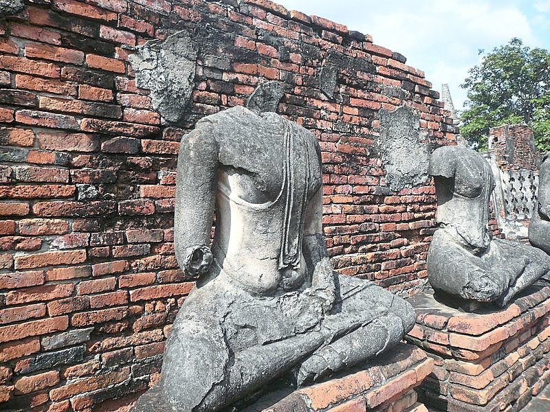 The Ayutthaya Historical Park is a Unesco Heritage Site. — VESNA VUJICIC LUGASSY/Wikimedia Commons