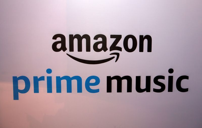 FILE PHOTO A banner displaying the Amazon Prime Music logo is seen in Mumbai India February 28 2018. REUTERSFrancis Mascarenhas