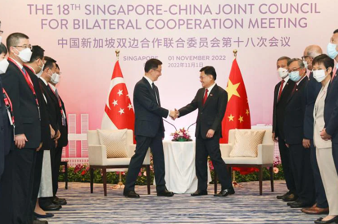 Singapore and China reach 19 deals, boosting ties in green financing, digitalisation - Vimarsana News