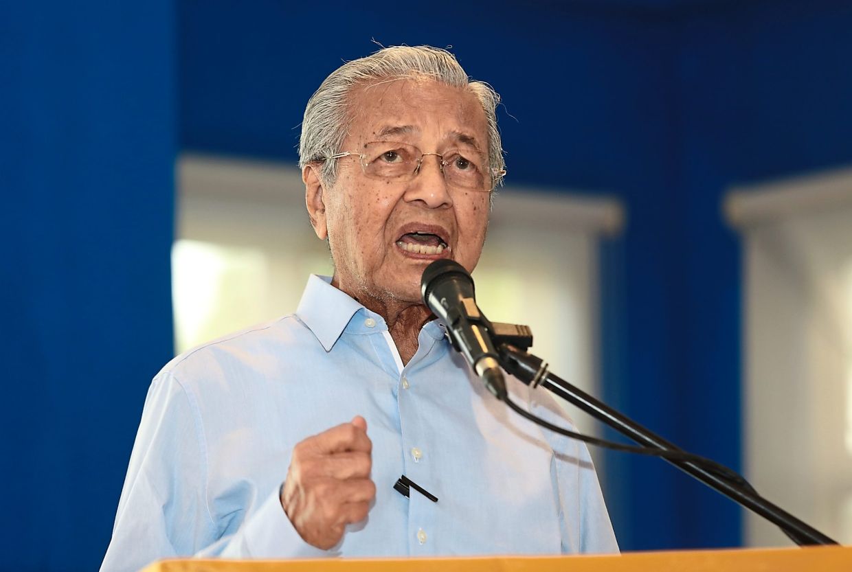 While nonagenarian Mahathir is still going strong and defending his Langkawi seat, he has had his share of heart problems and currently has a pacemaker. — IZZRAFIQ ALIAS/The Star
