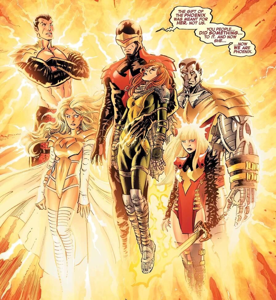 Namor was one of 'The Phoenix Five ' who had been imbued with the power of the Phoenix Force.