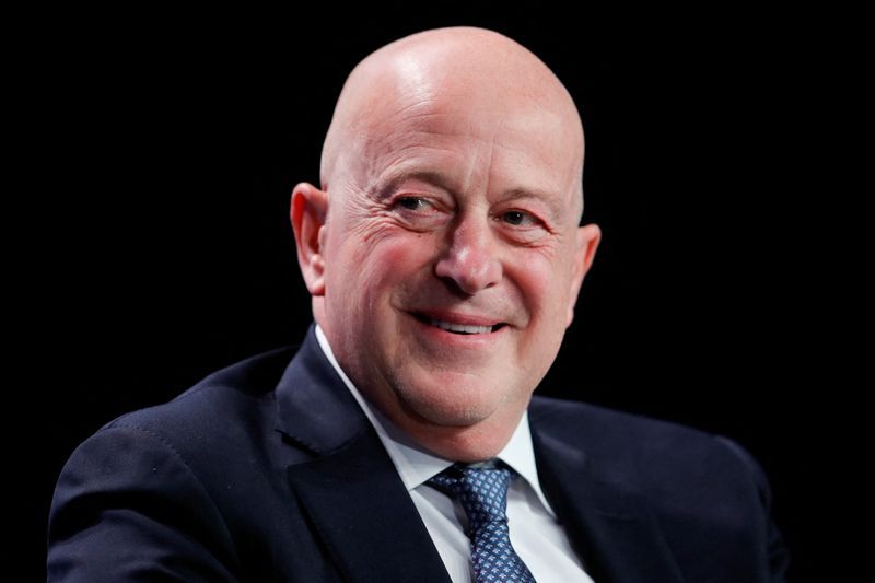 FILE PHOTO Dirk Van de Put Chairman and CEO Mondelez International speaks during the Milken Institutes 22nd annual Global Conference in Beverly Hills California U.S. April 29 2019. REUTERSMike BlakeFile Photo