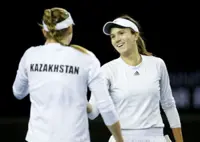 Tennis-Kazakhstan down hosts Britain in Billie Jean King Cup finals, Australia win