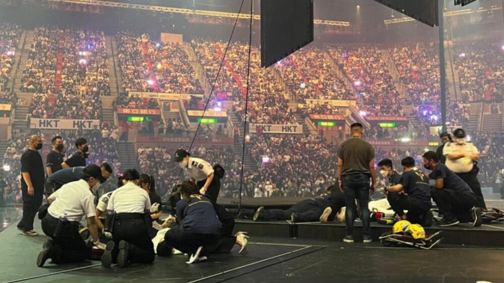 Five arrested over popular Hong Kong boy band Mirror concert accident The Star