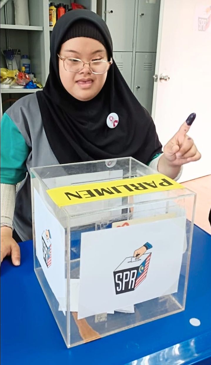 Wan Alya is excited to cast her vote on Nov 19.