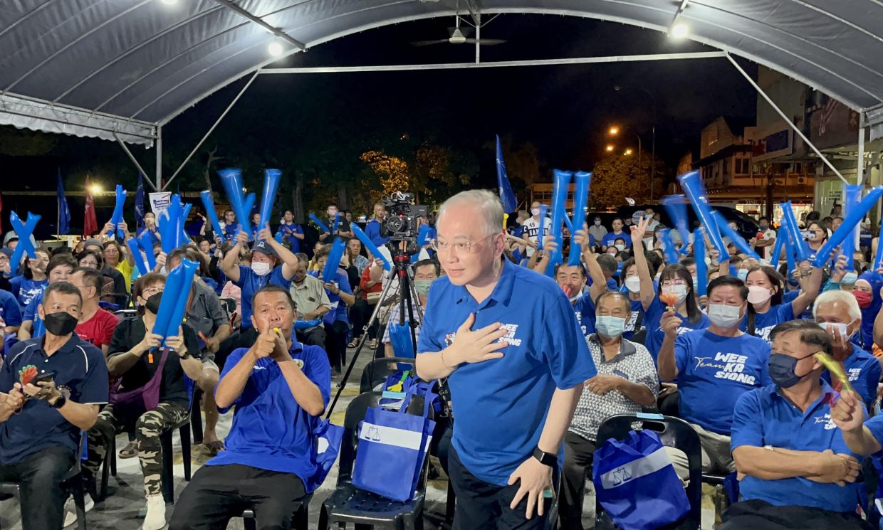 GE15 Turning Yong Peng into a modern farming hub is among Dr Wee's